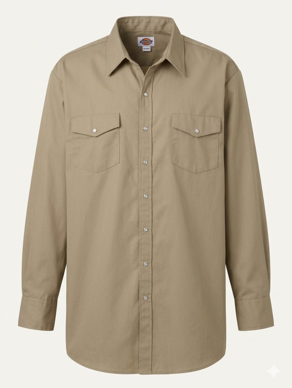 Dickies Tan Work Shirt Sz 2XLT